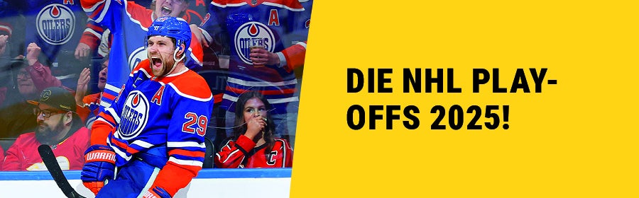 Leon Draisaitl von den Edmonton Oilers bejubelt ein Tor.