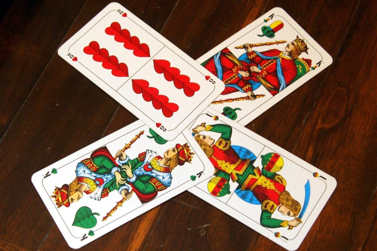 Cartas de la baraja alemana