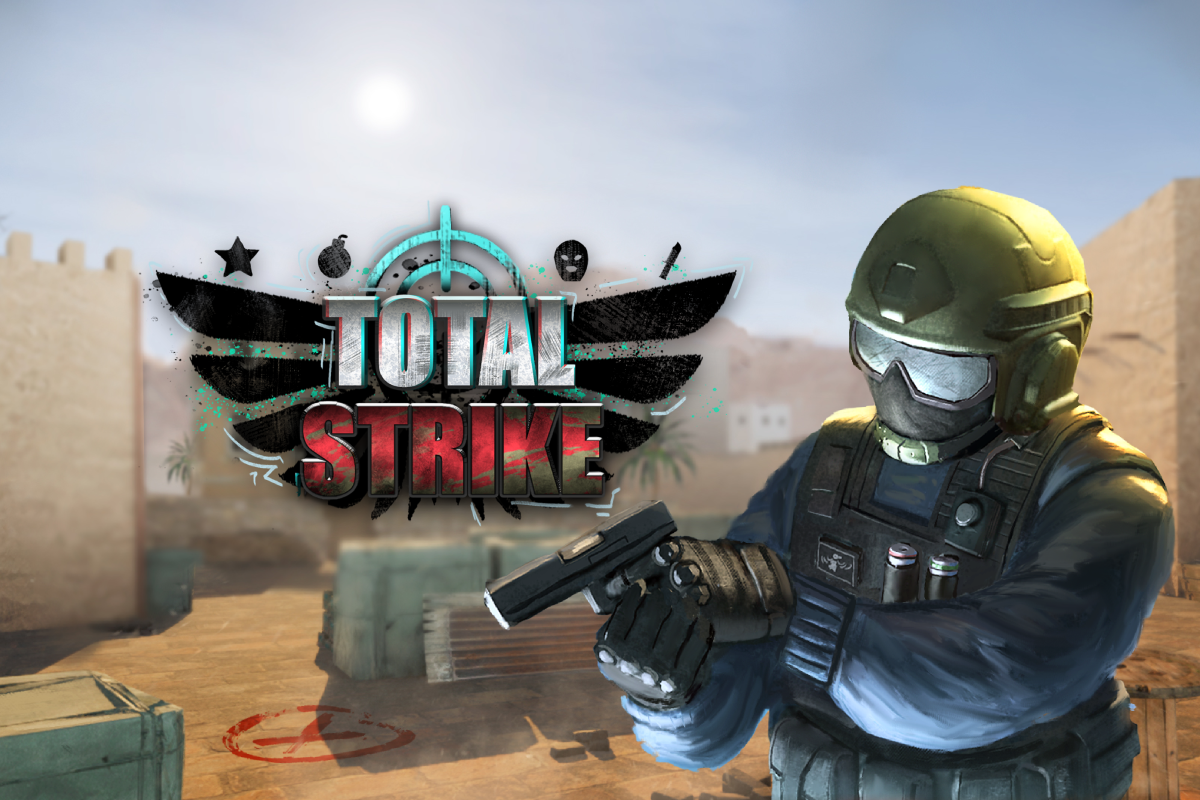 Total Strike slotspel op mobiel apparaat