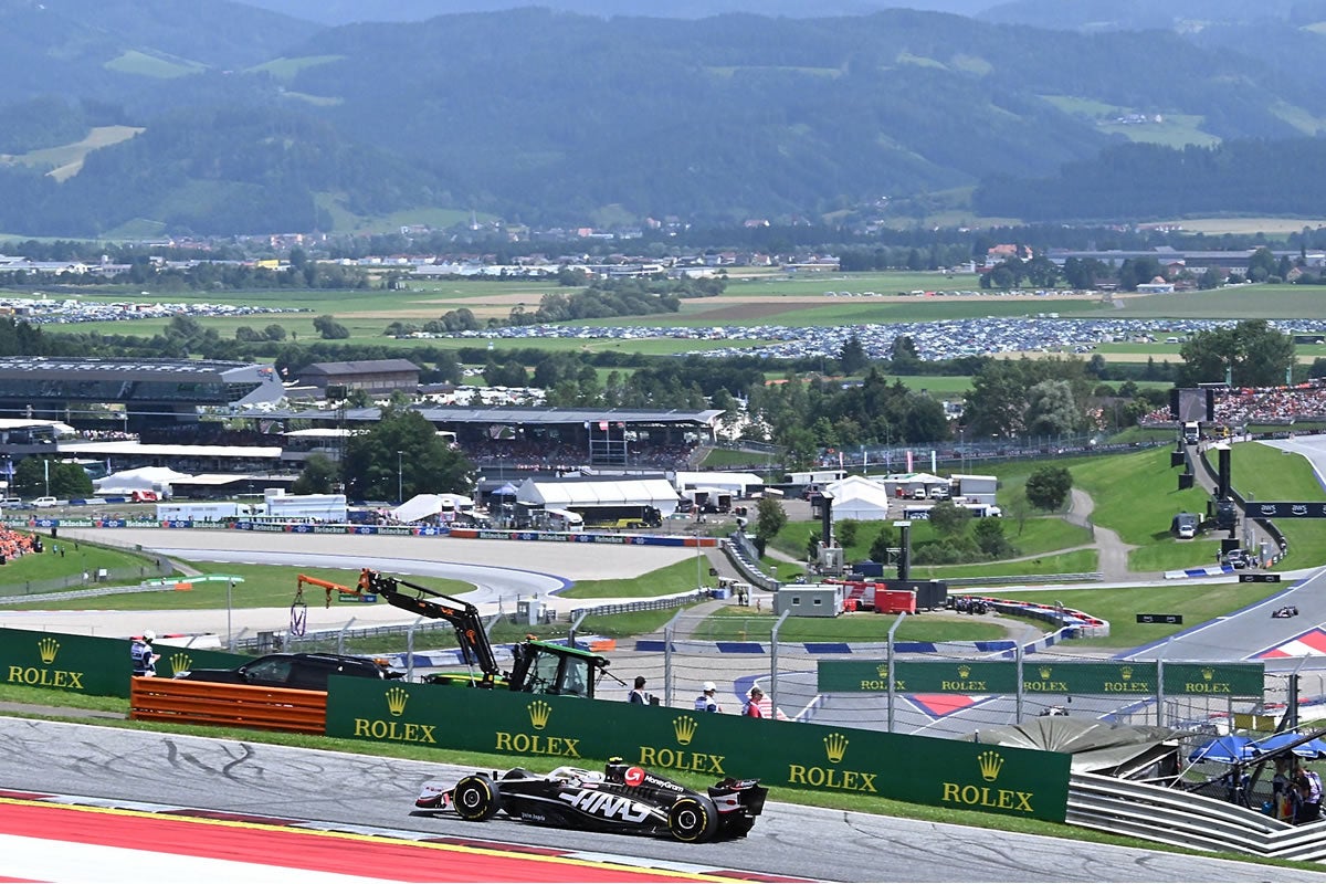 Zu sehen ist der Grand-Prix-Kurs von Spielberg.