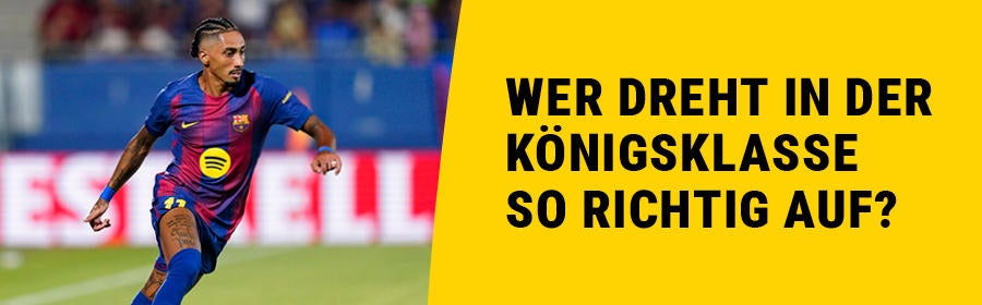 Raphinha während eines Spiels.