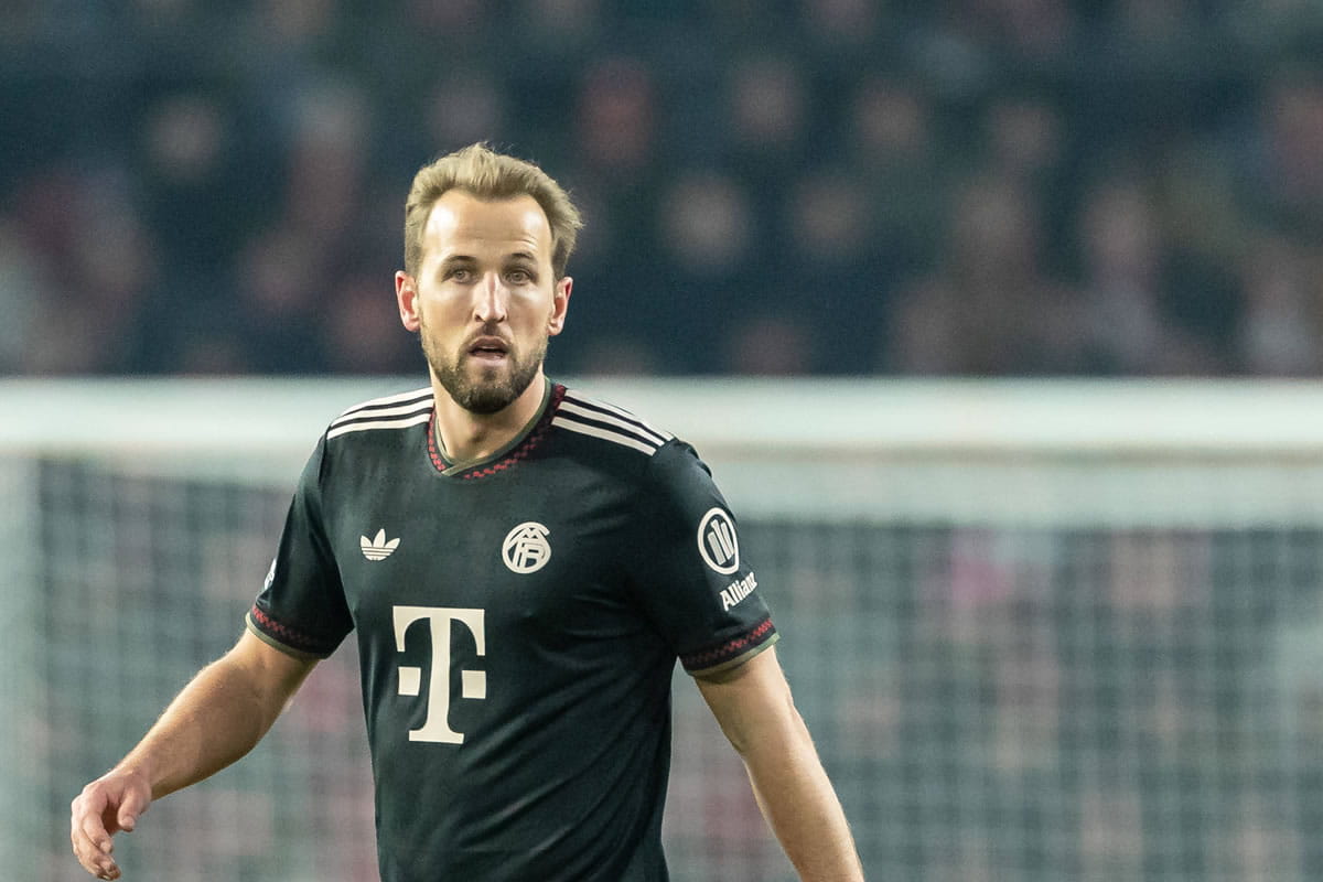 Harry Kane während eines Spiels in der Königsklasse.