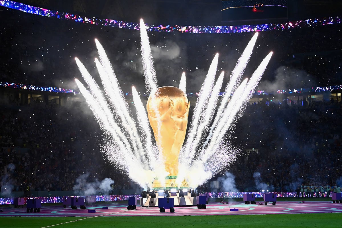 Die Eröffnungsfeier ist eines der Highlights der Fußball-Weltmeisterschaft.