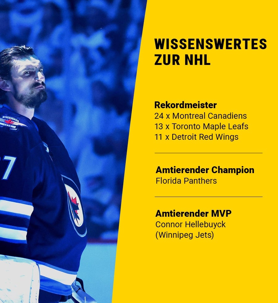 MVP Connor Hellebuyck von den Winnipeg Jets.