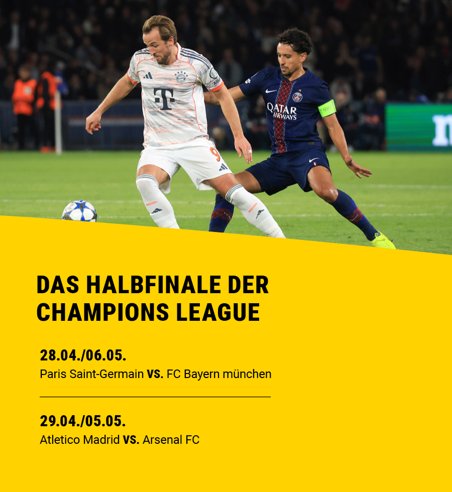 Das Halbfinale der Champions League.