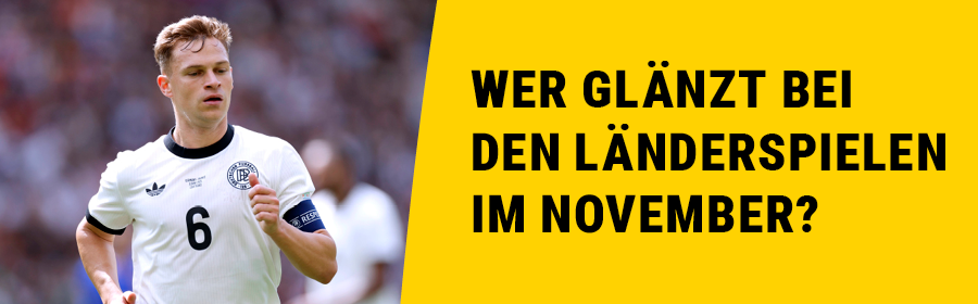 Joshua Kimmich während eines Länderspiels des DFB-Teams.
