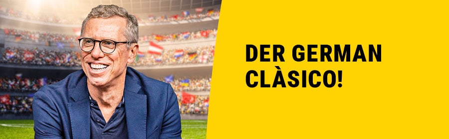 Der German Clàsico. Dazu ein Bild von Peter Stöger.