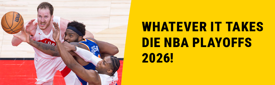 Jakob Pöltl beim Tip-Off!