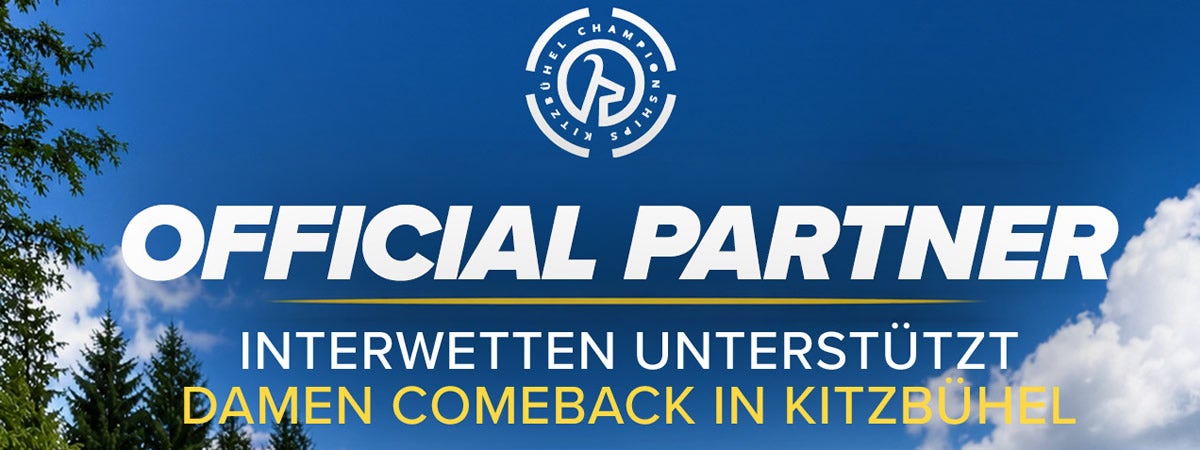 interwetten unterstützt das Damen-Comeback in Kitzbühel!