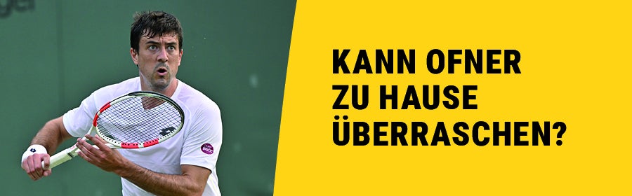 Sebastian Ofner während eines Matches.