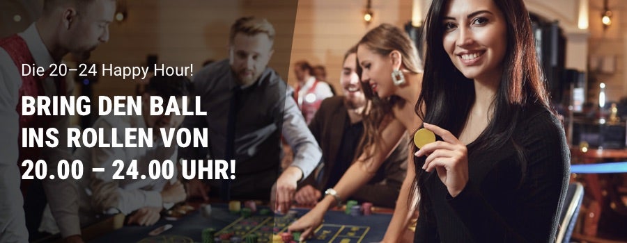 Roulette Happy Hour bei interwetten.