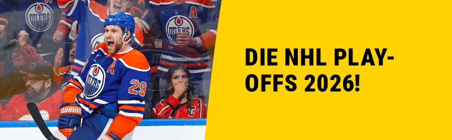 Leon Draisaitl von den Edmonton Oilers bejubelt ein Tor.