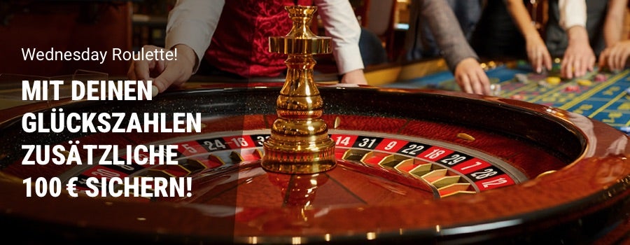 Wednesday Roulette bei interwetten.