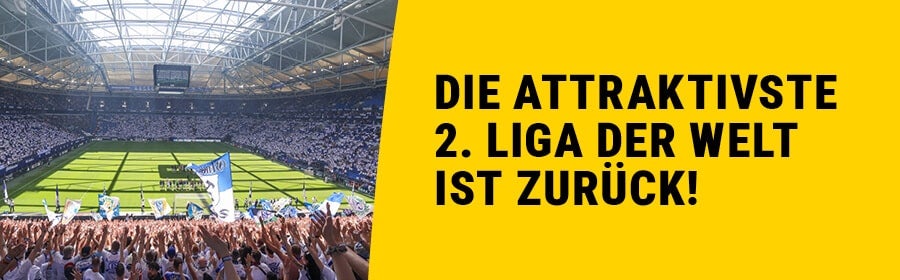 Ein Bild der ausverkauften Veltins-Arena auf Schalke!