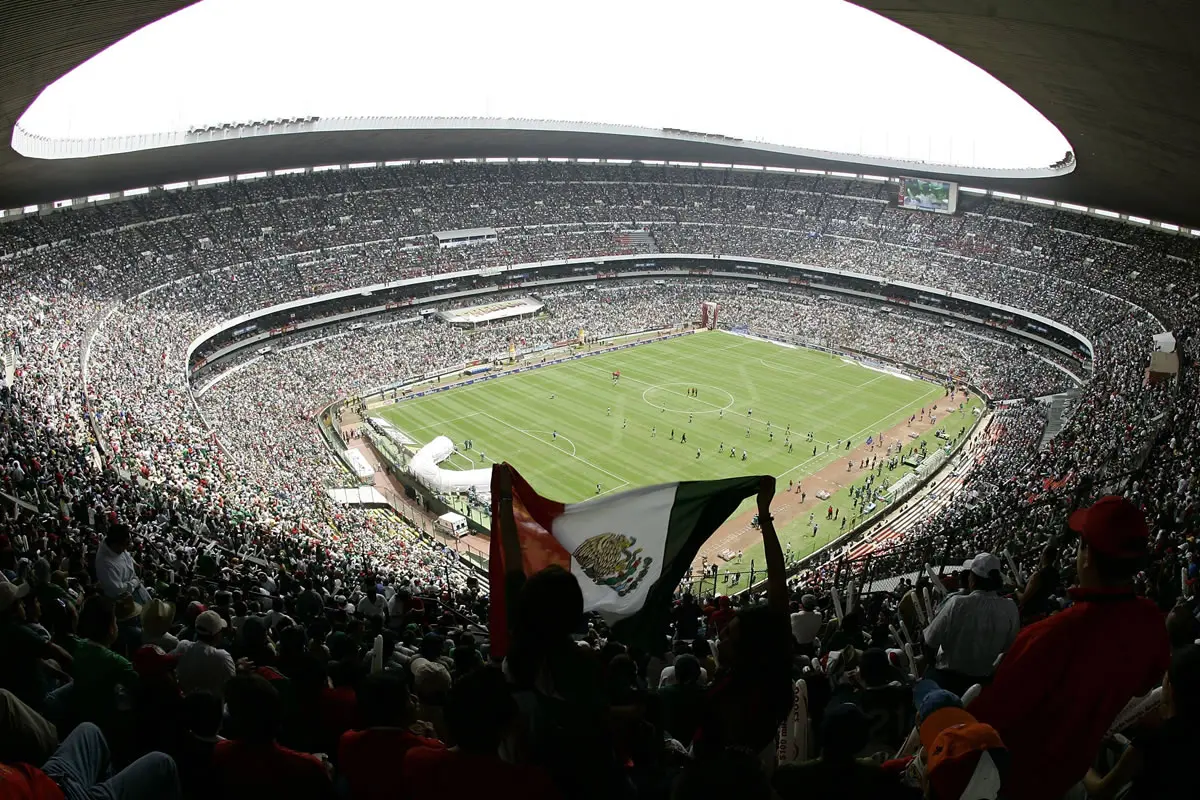 Im legendären Aztekenstadion wird die WM 2026 eröffnet.