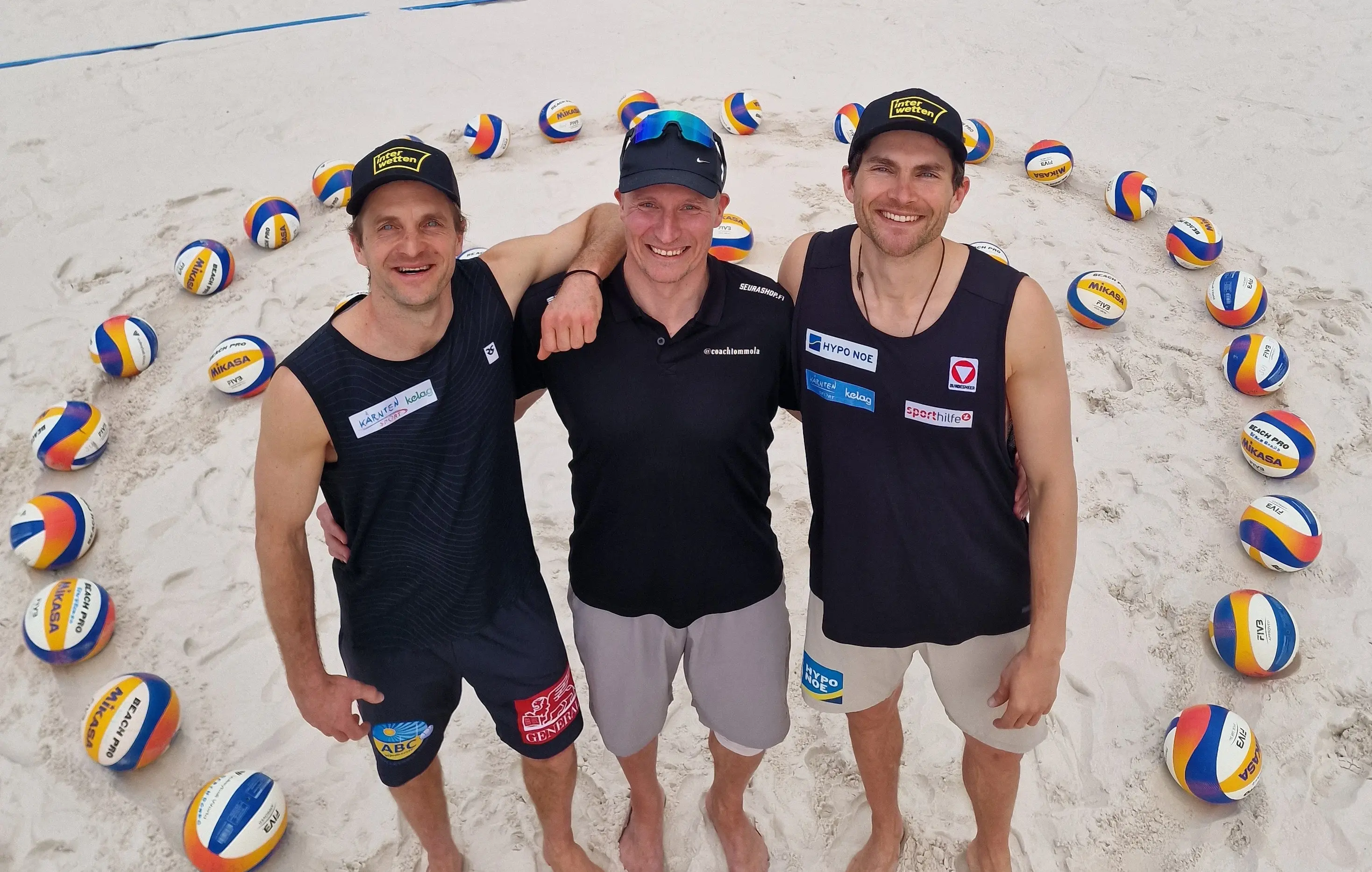 BEACH-DUO HUBER/SEIDL WILL MIT INTERWETTEN ZURÜCK AN DIE WELTSPITZE