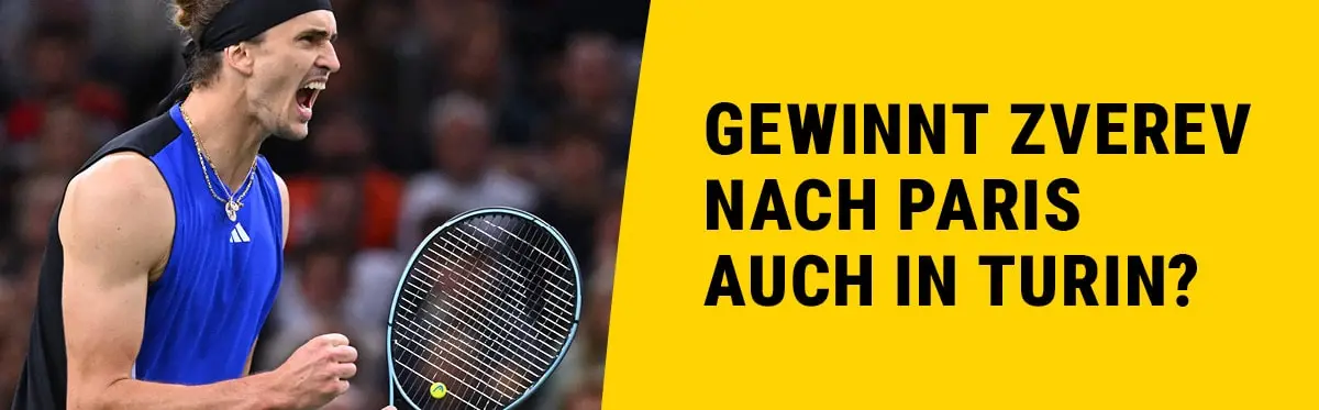 Alexander Zverev jubelt während eines Matches in Paris