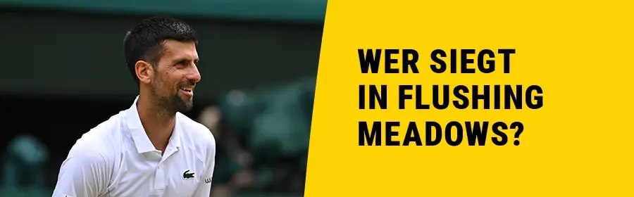 Vorjahressieger Novak Djokovic lächelt während eines Matches.